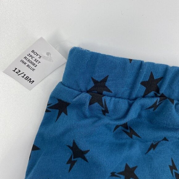 Koala Baby Leggings Girls 12 18M Pants Blue Stars New - Picture 6 of 6